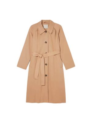 The Gathered Drape Trench